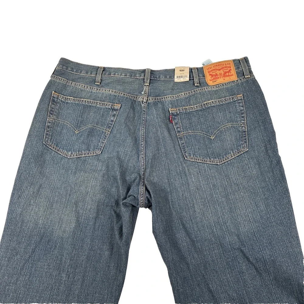 New Mens Levi's 559 Relaxed Straight Fit Denim Jeans Size 44x30 Big And Tall NWT